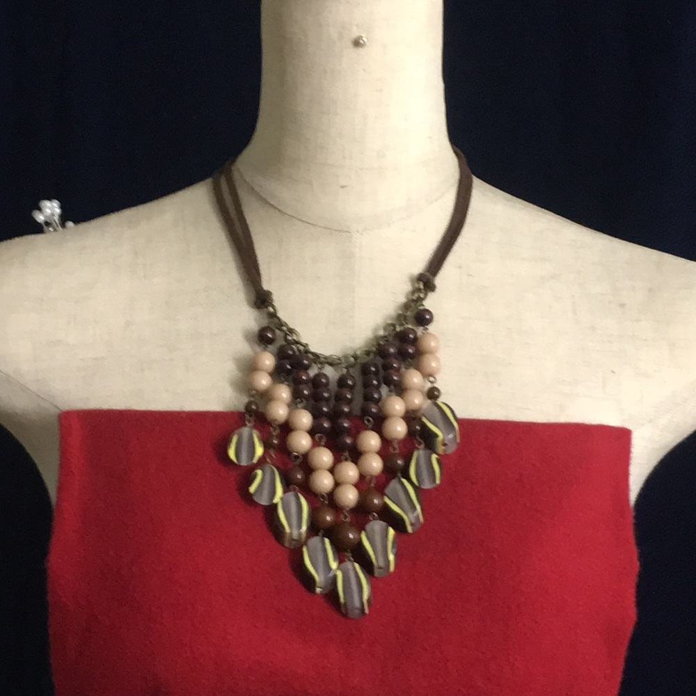 🖤Vtg ROBERT ROSE necklace - Picture 2 of 11